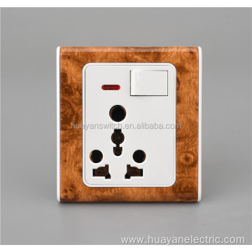 electric one gang wall switch and socket